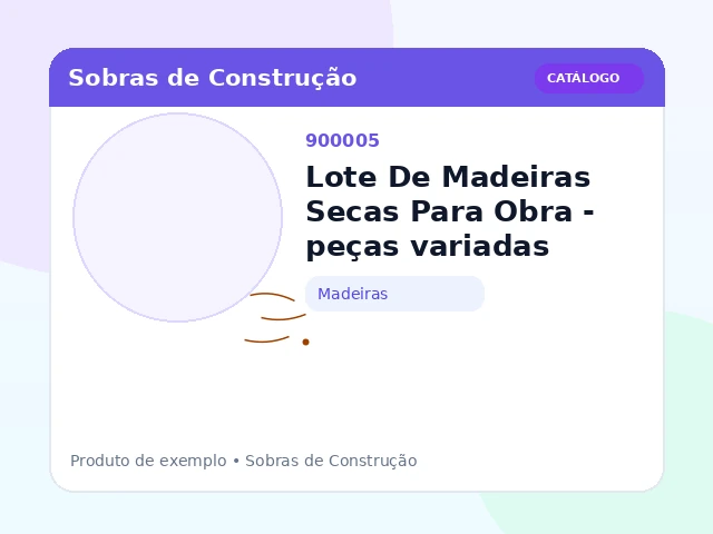 Lote De Madeiras Secas Para Obra - peças variadas (Madeiras)