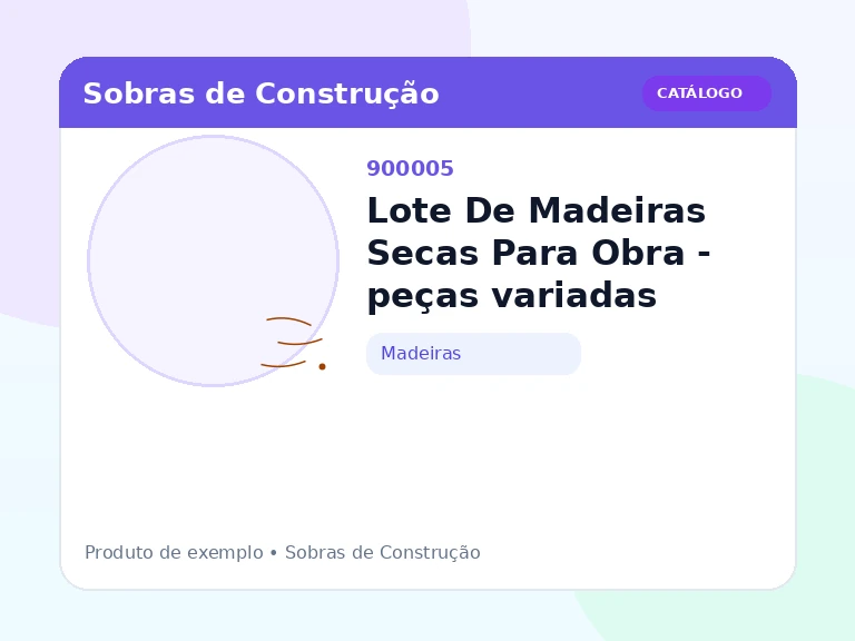 Lote De Madeiras Secas Para Obra - peças variadas (Madeiras)