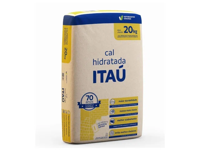 Cal Hidratada Para Reboco E Pintura - CH-III 20 kg (Cal)